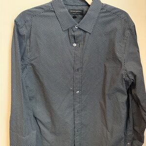 Banana Republic Men's Blue Button Down Shirt